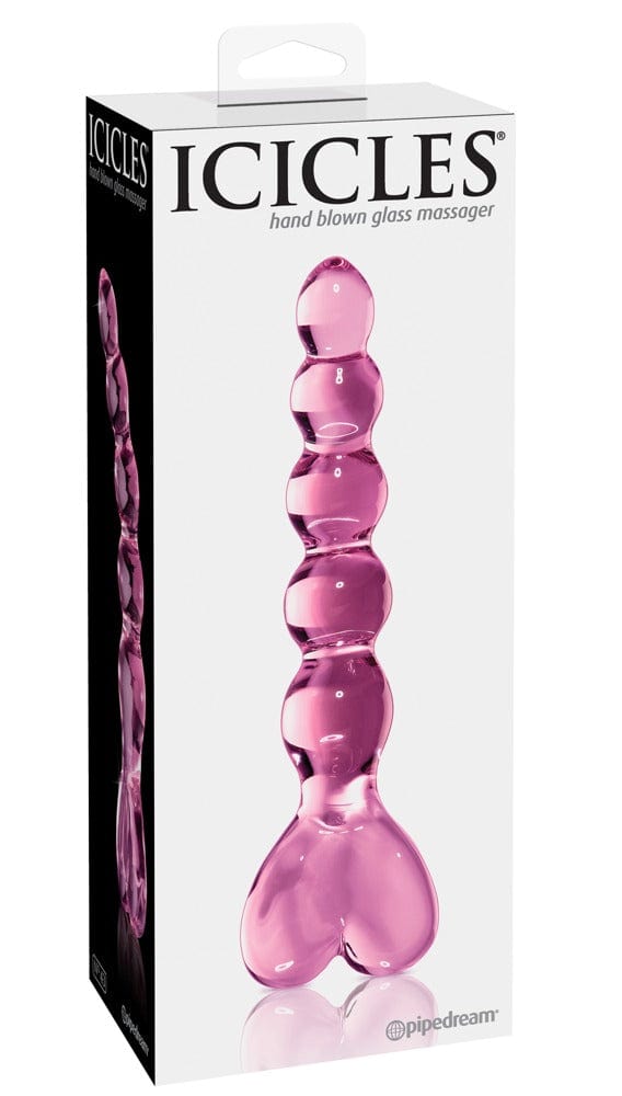 Glasdildo Icicles No. 43 Pink