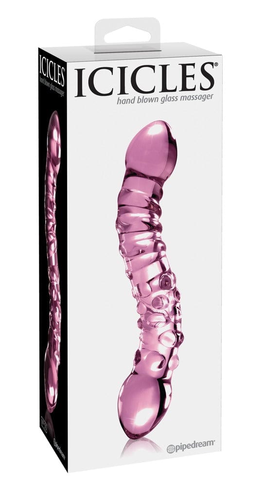 Glasdildo Icicles No. 55 Pink