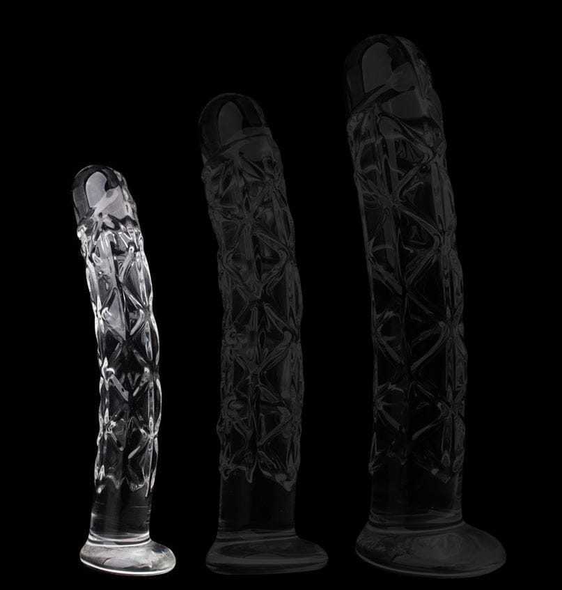 Glasdildo Kryptonith 15,5 x 3 cm