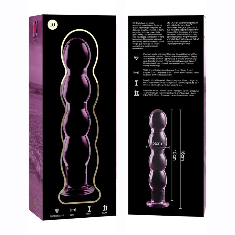 Glasdildo Modell 10 Rosa 16,5 cm – Ansicht 6