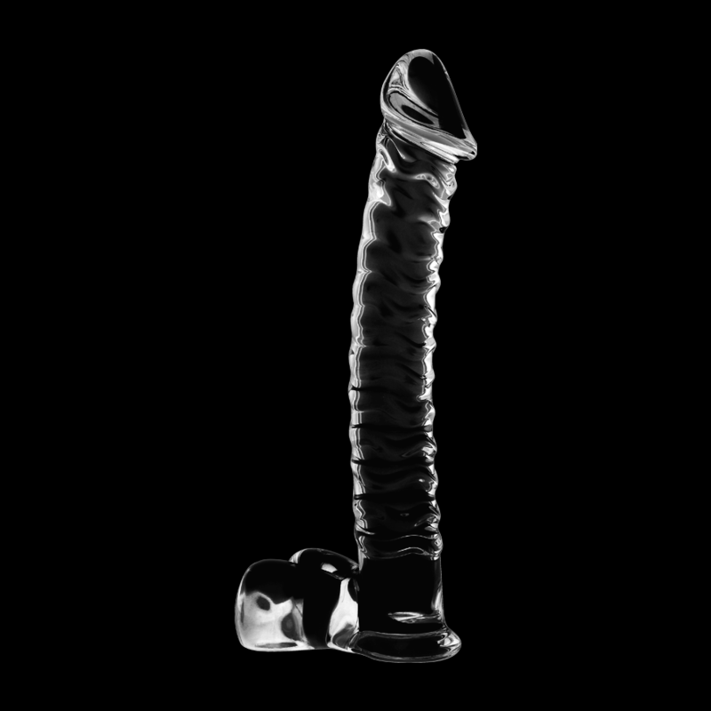 Glasdildo Modell 23 Transparent 21,5 cm – Ansicht 6