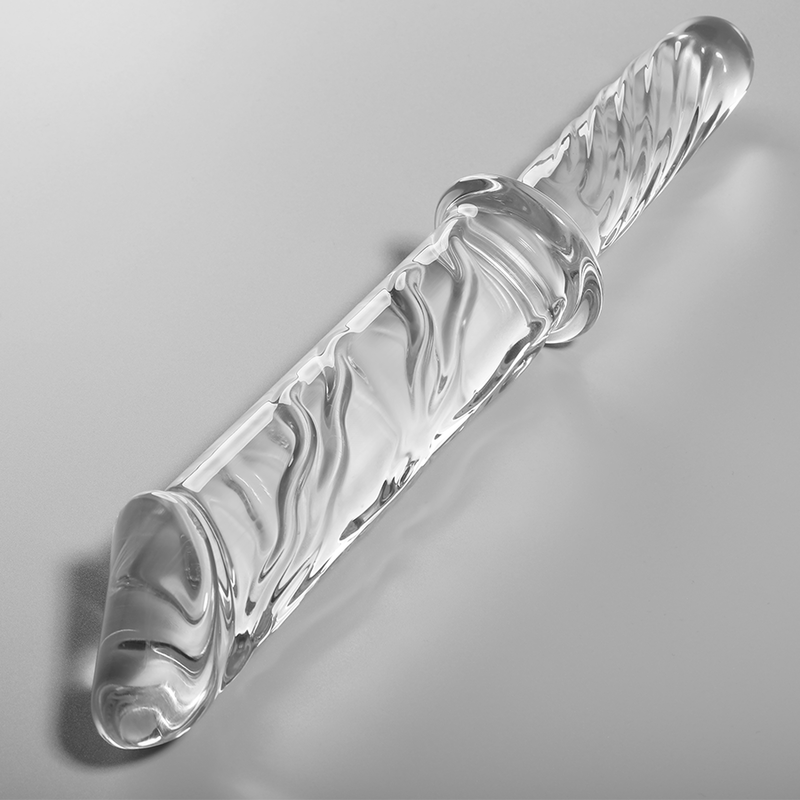 Glasdildo Modell 24 Transparent 28,5 cm – Ansicht 2