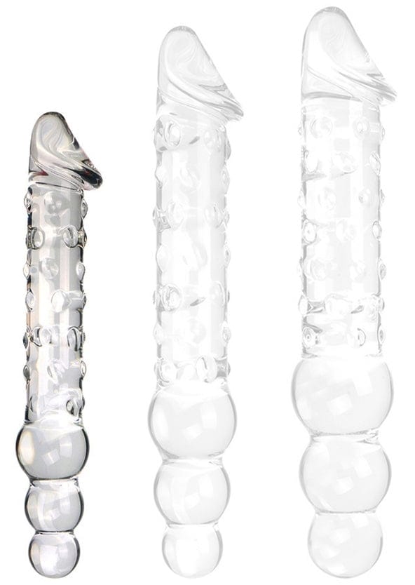 Glasdildo Pickle 24,5 x 4 cm