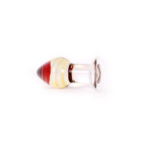 Glasdildo Pilz 8,7 x 4 cm