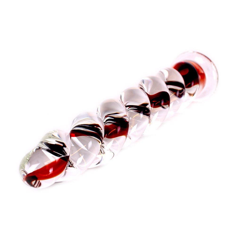 Glasdildo Twist 16 x 3 cm