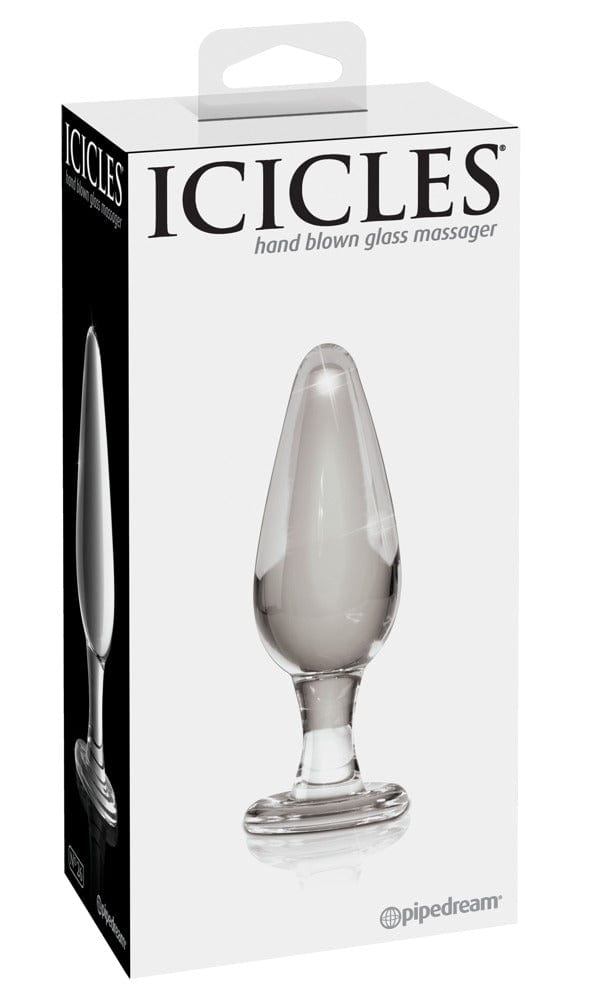Glasplug Icicles No. 26 Clear