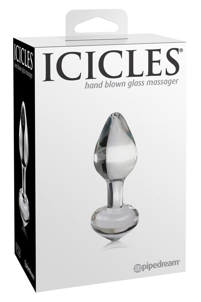 Glasplug Icicles No. 44 Clear