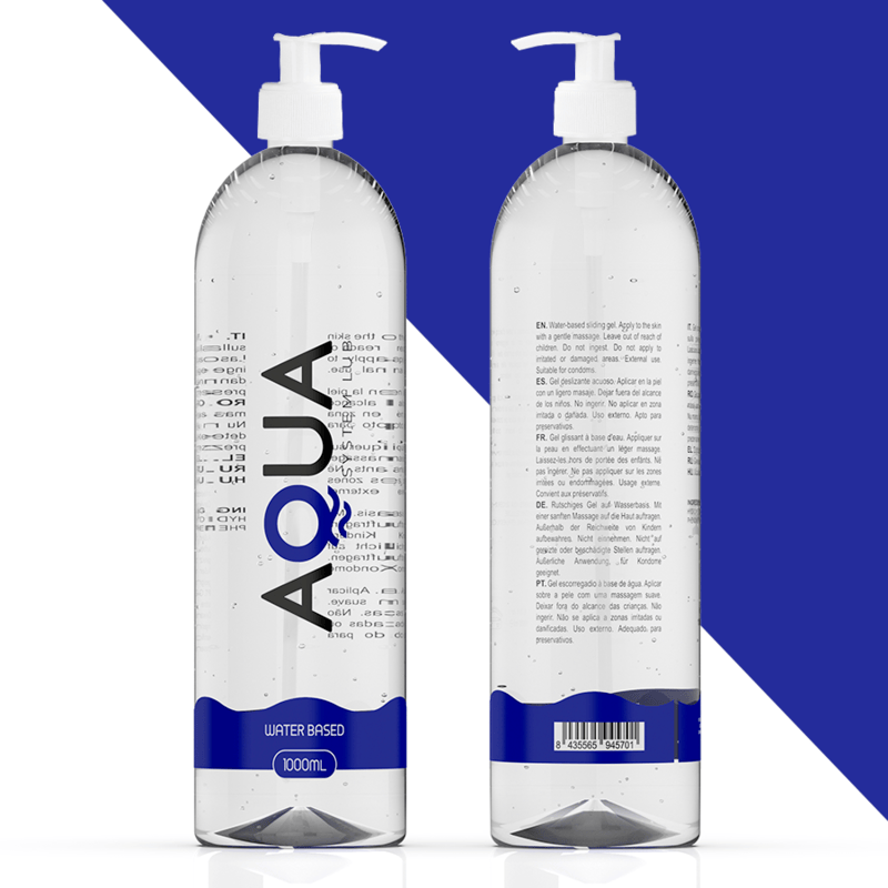 Gleitgel Aqua Quality auf Wasserbasis 1000 ml
