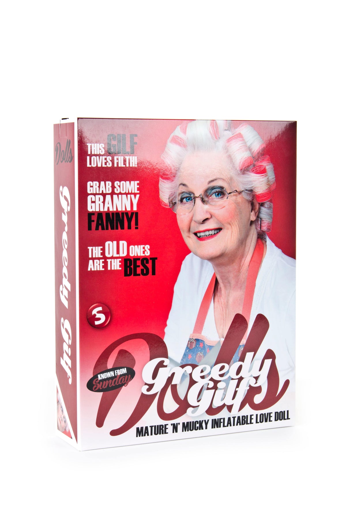 Gummipuppe horny GILF