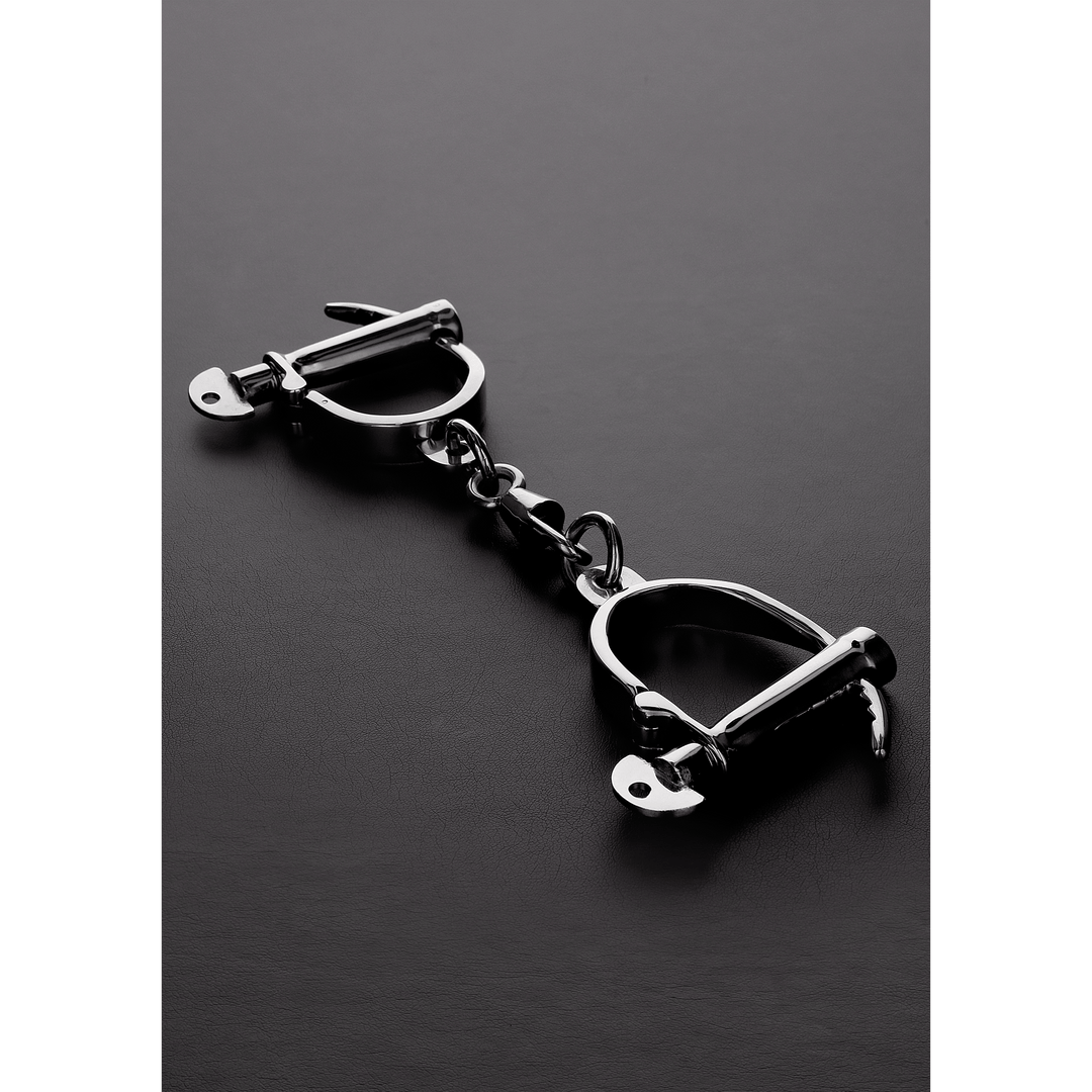 Handschellen Darby verstellbar Silber 28 cm