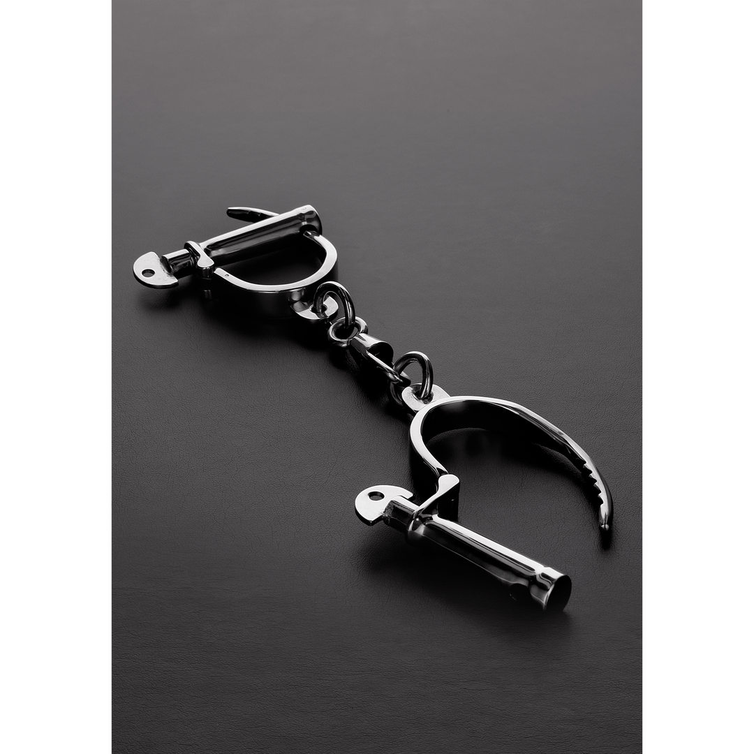 Handschellen Darby verstellbar Silber 28 cm – Ansicht 2