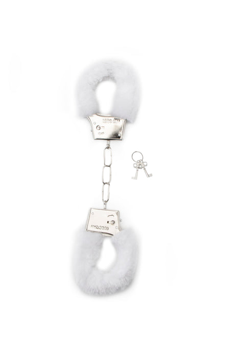 Handschellen Dickes Fell Weiß