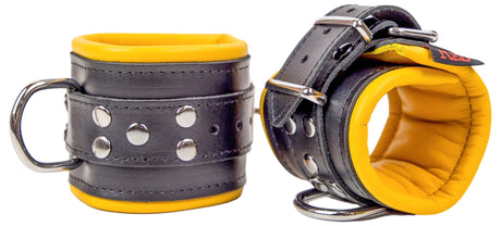 Handschellen gepolstert Gelb