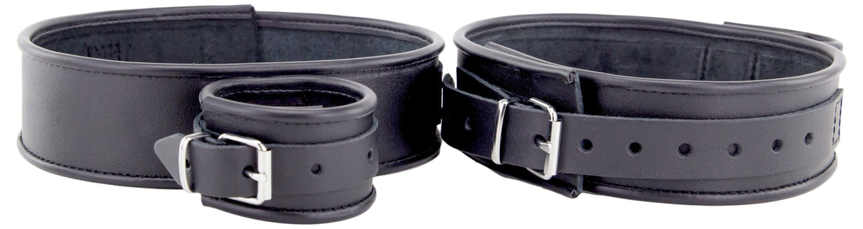 Handschellenset Leder