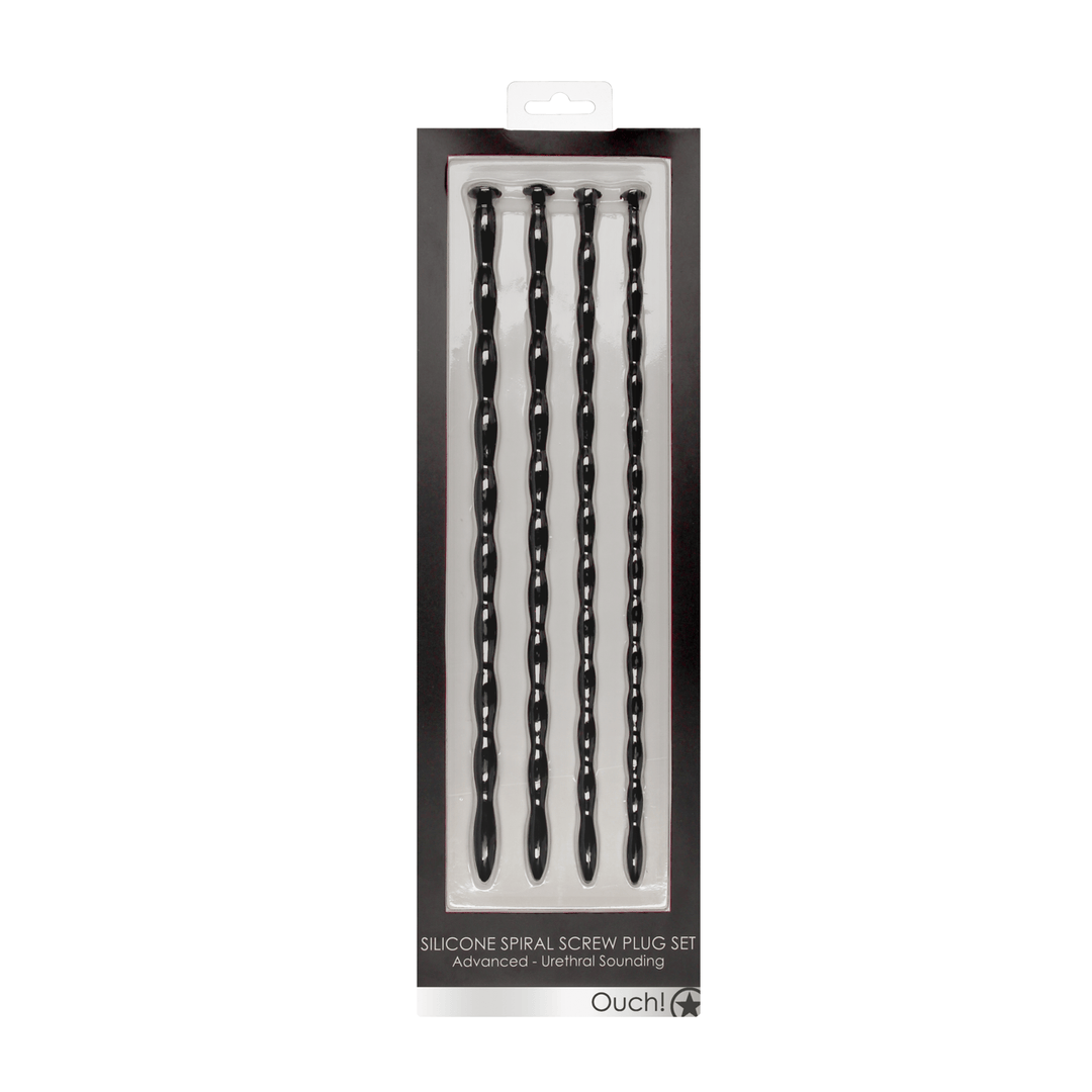 Harnröhrensonden-Set Ouch Spirale für Fortgeschrittene Schwarz 30 cm – Ansicht 2