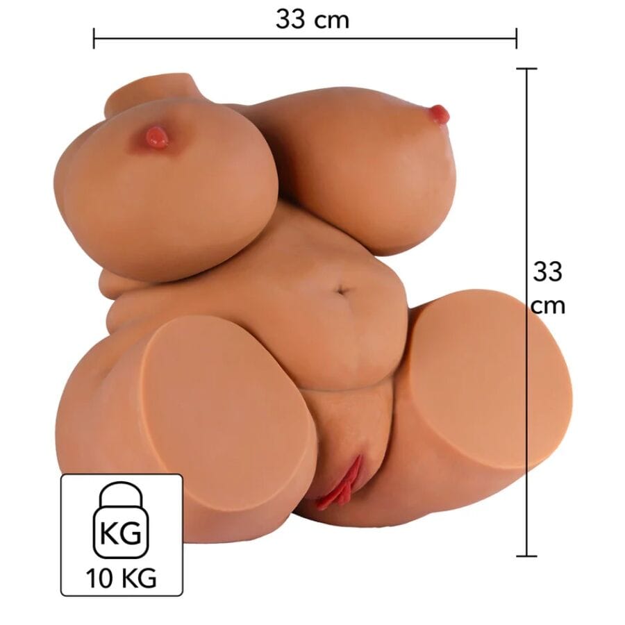 Hidden Desire - Big Fat Banging Babe Torso Masturbator Weiblich 10 kg