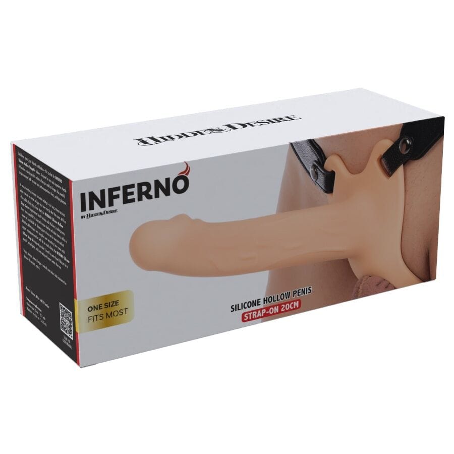 Hidden Desire - Inferno Penissleeve Strap-On 20 cm