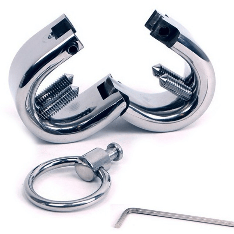 Hoden-Armband aus Metall – Ansicht 2