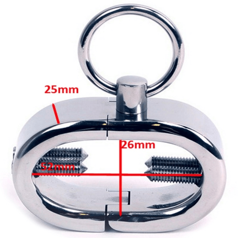 Hoden-Armband aus Metall – Ansicht 3