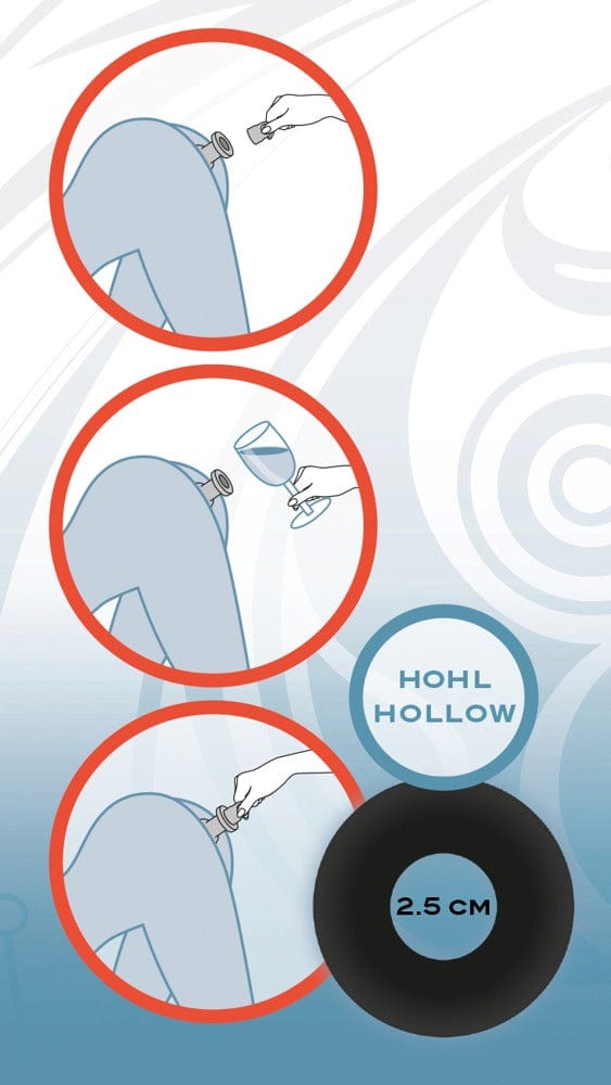 Hohler Analplug Stopper 10 x 5 cm