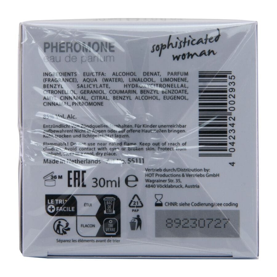 Parfüm HOT London Sophisticated Pheromon-Parfum für Sie 30 ml.5
