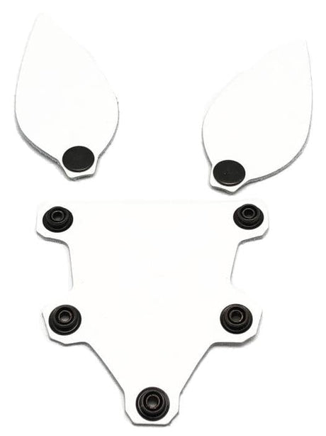 Hundemaske Einsatz Weiß