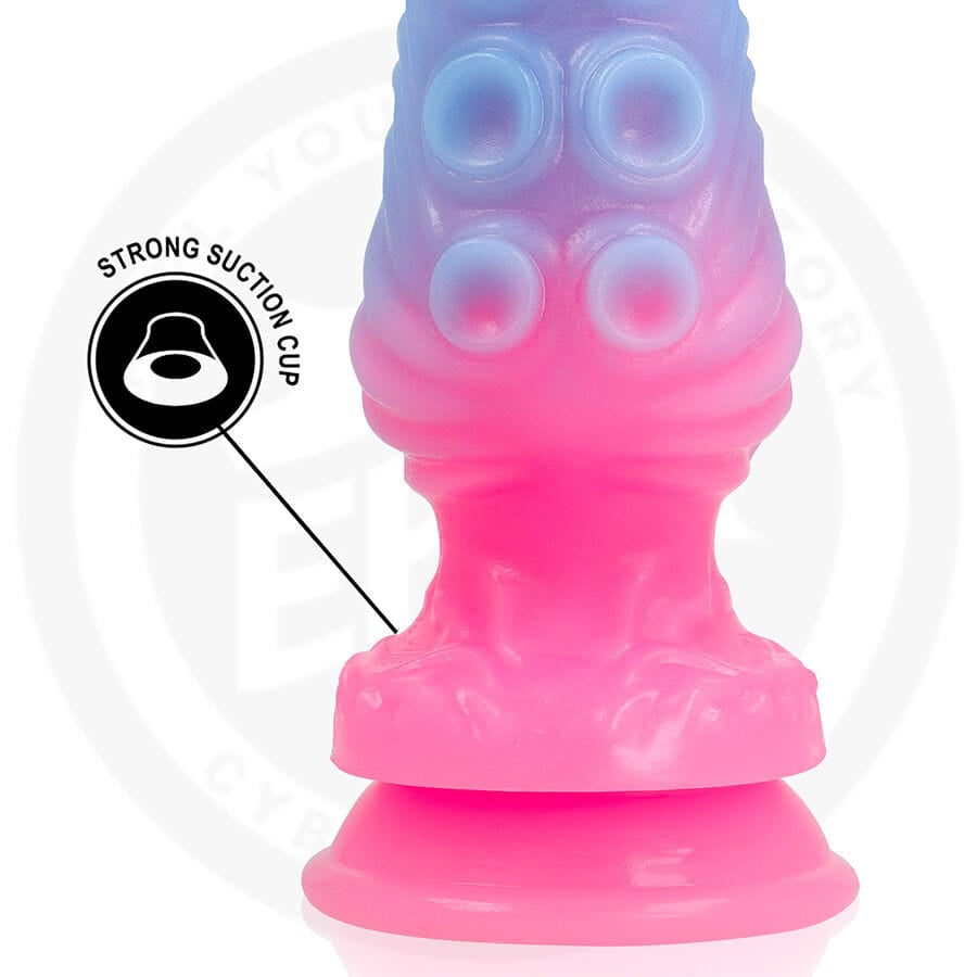Dildo Hydrala Mystic Tides Fantasy Mehrfarbig 14,5 x Ø 7,5 cm – Ansicht 7