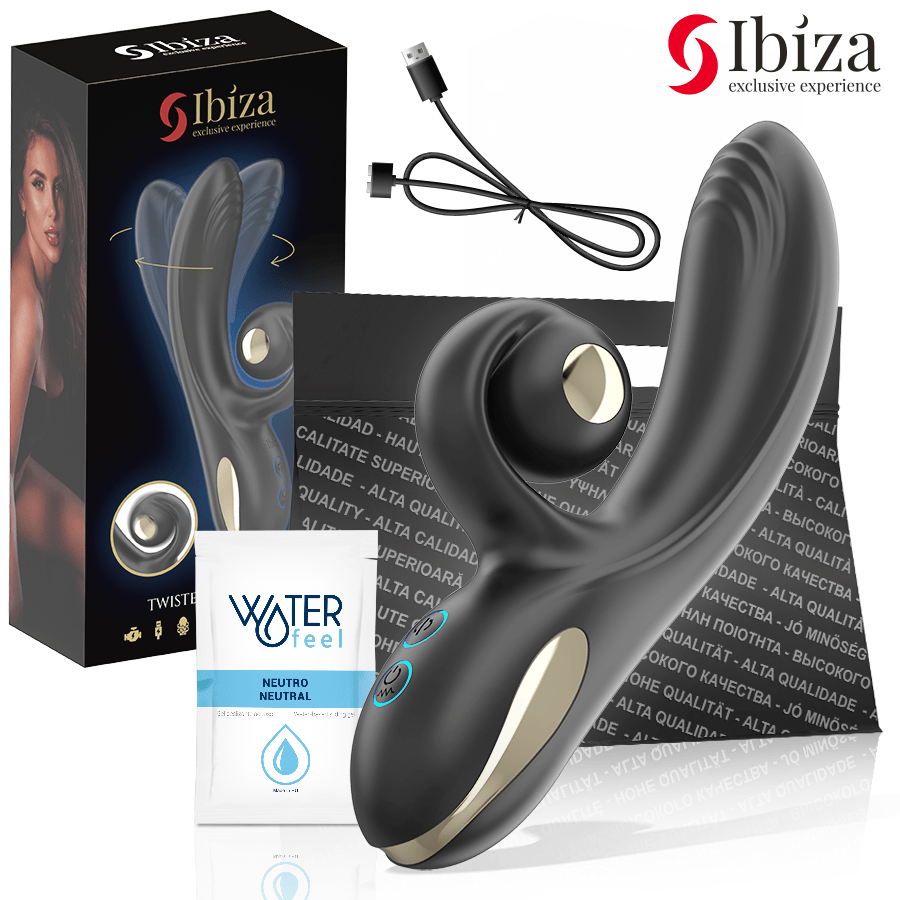 Vibrator Twister mit Kurvenstimulator und VibrRotation