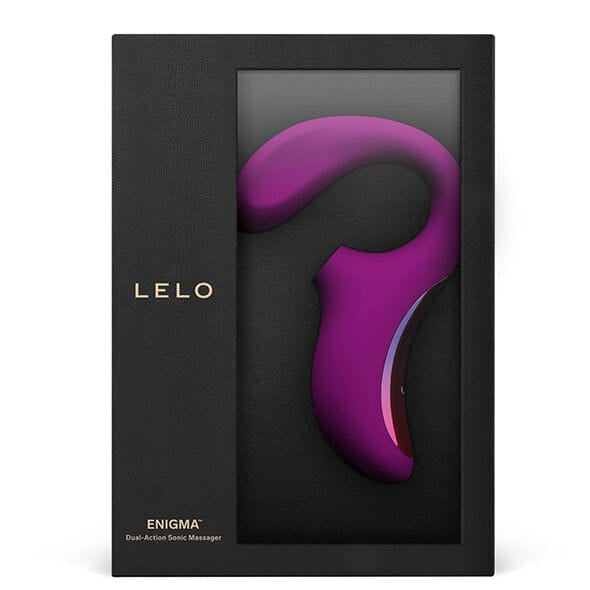 Auflegevibrator Enigma mit Doppel-Stimulation und Saugfunktion Lila – Ansicht 2