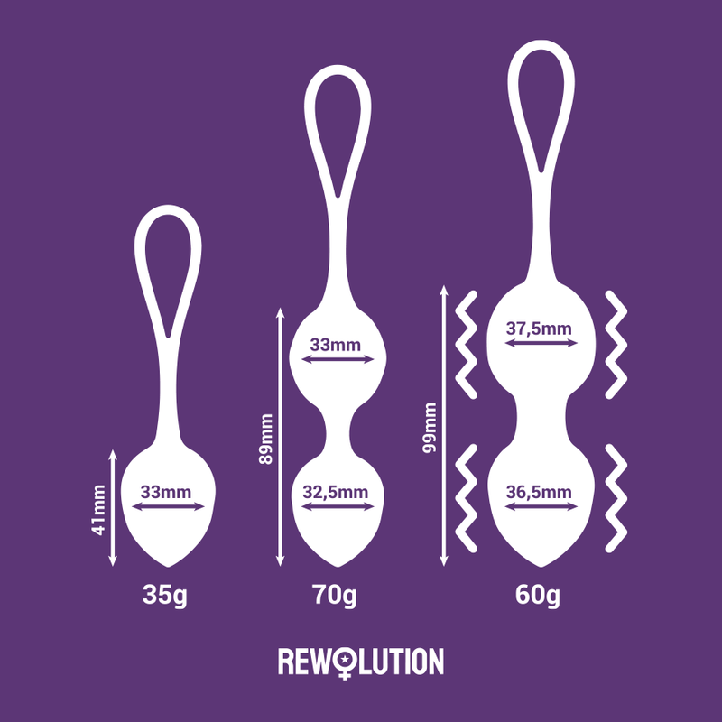 Rewolution - Rewobeads Vibrierblle Fernbedienung mit Watchme-Technologie