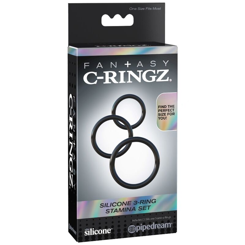 Fantasy C-Ringz - Silikon 3 Ring Stamina Set