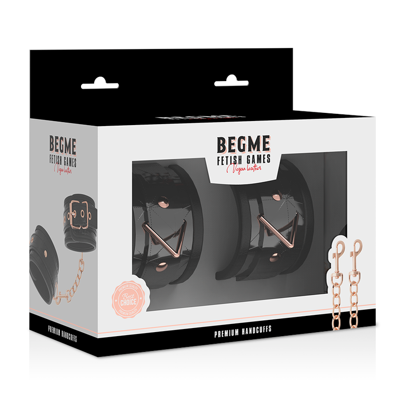 Begme - Black Edition Premium Handschellen