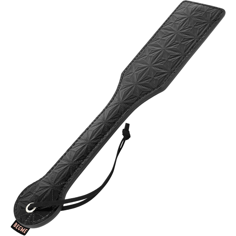 Begme - Black Edition Paddel aus Veganem Leder