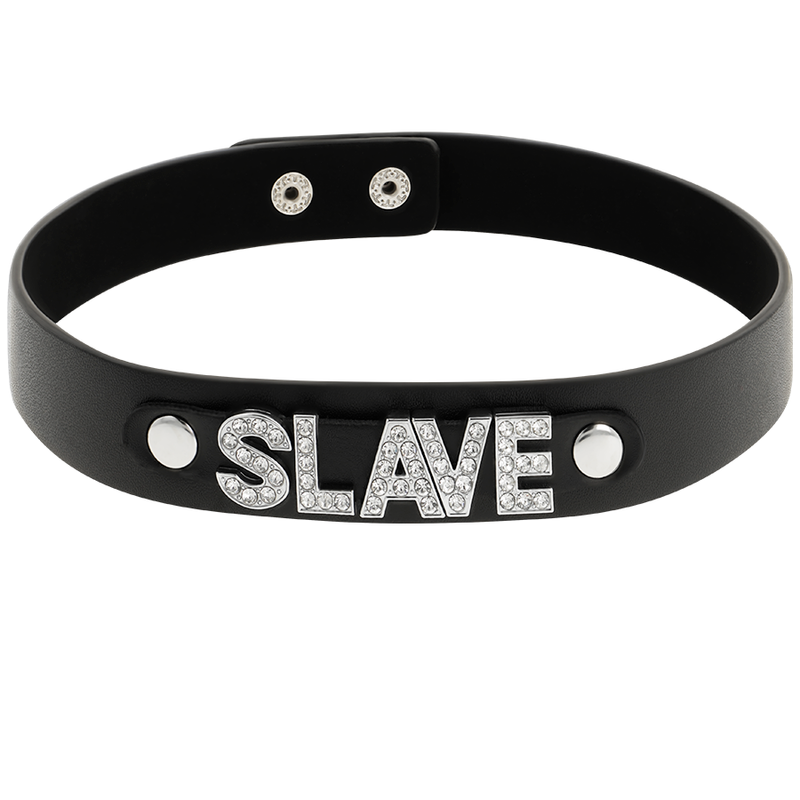 Coquette Chic Desire - Sklaven-Halsband aus Veganem Leder