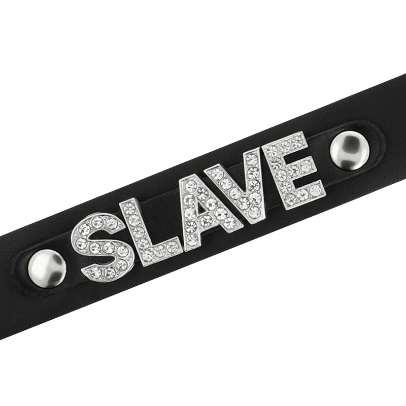 Coquette Chic Desire - Sklaven-Halsband aus Veganem Leder