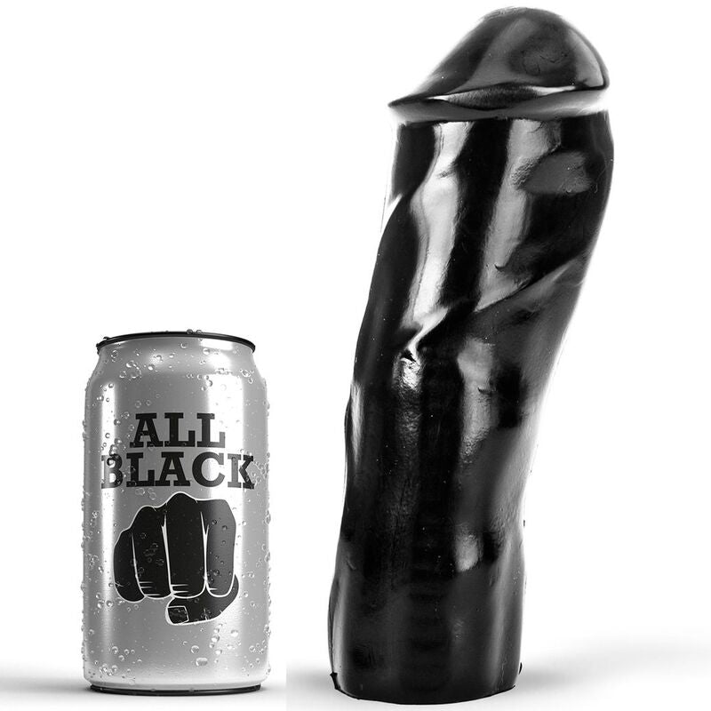 All Black - Realistischer Dildo 20 cm