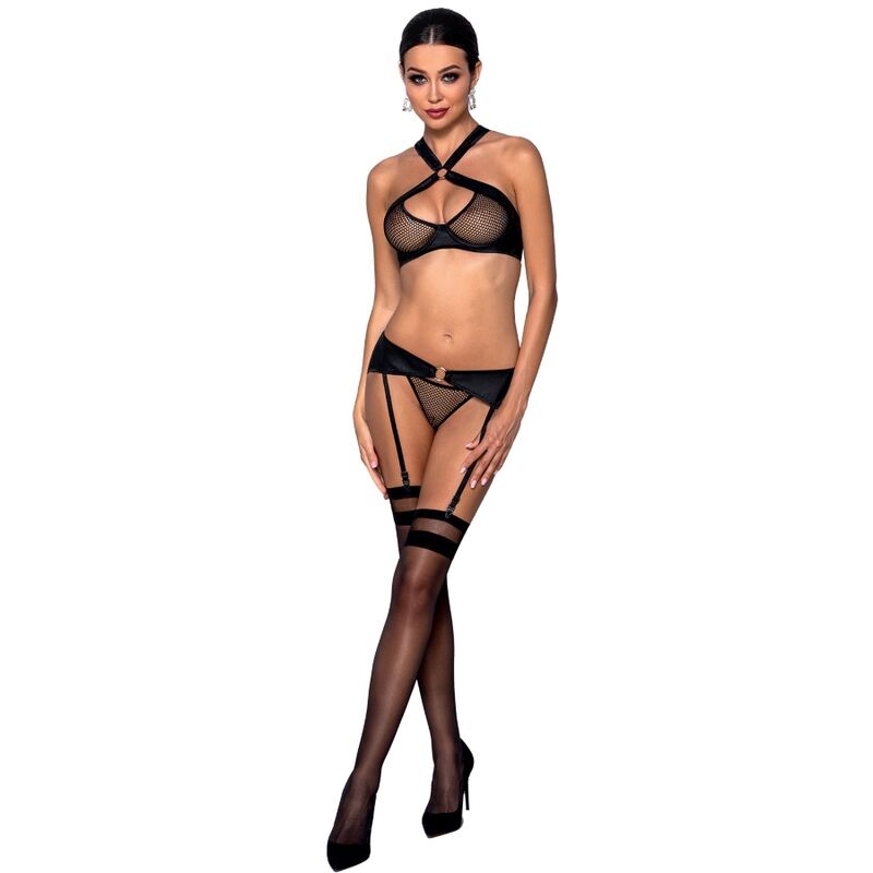 Passion - Amanda Ökologisches Leder-Set S/M