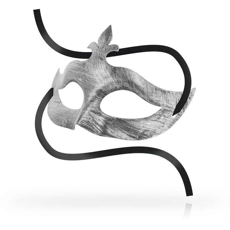 Ohmama - Masken Flower de Lis Silber Maske