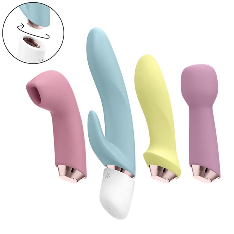 Satisfyer - Marvelous Four Vibrator und Luftpulsset