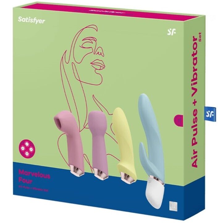 Satisfyer - Marvelous Four Vibrator und Luftpulsset