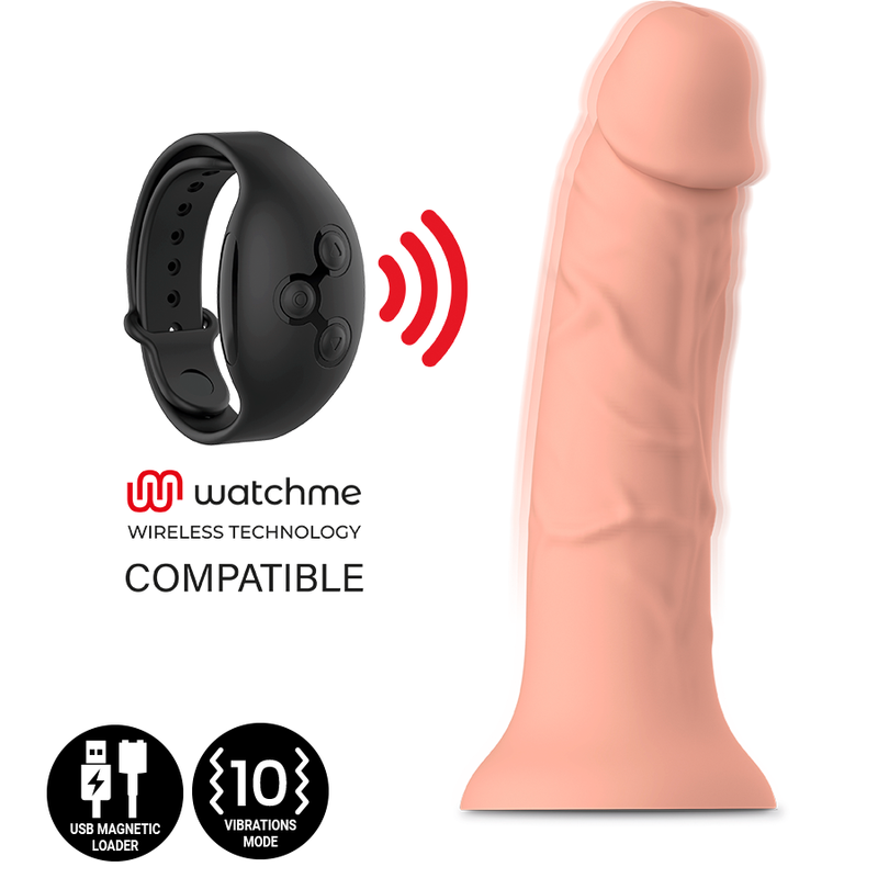 Mythology - Asher Original Dildo M - Vibrator Kompatibel mit Watchme Wireless Technology