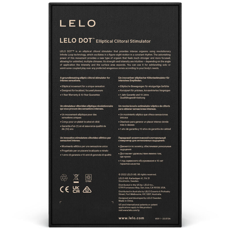 Lelo - Dot Klitoristimulator - Rosa