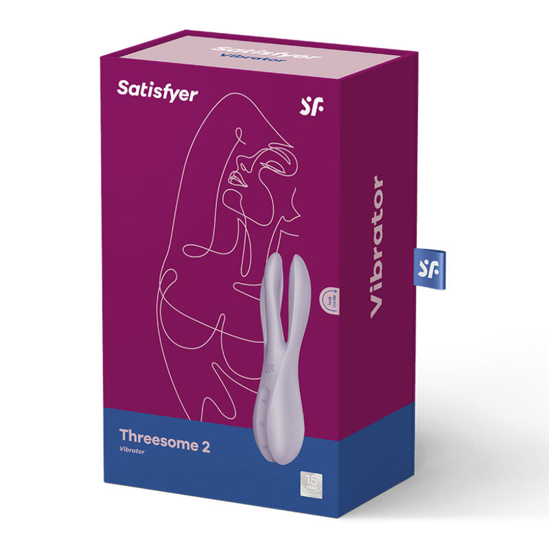 Satisfyer - Threesome 2 Vibrator Violett