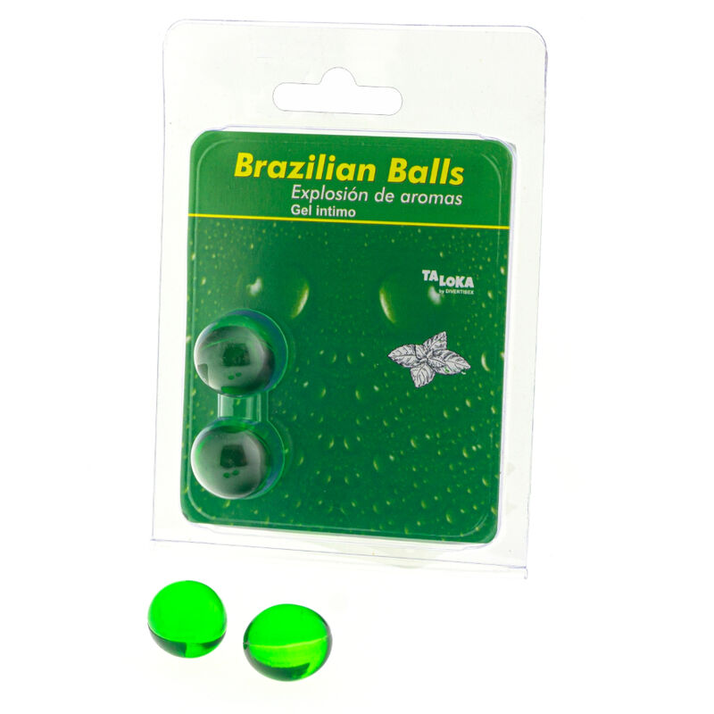 Taloka - 2 Brasilianische Blle Minze-Intim-Gel