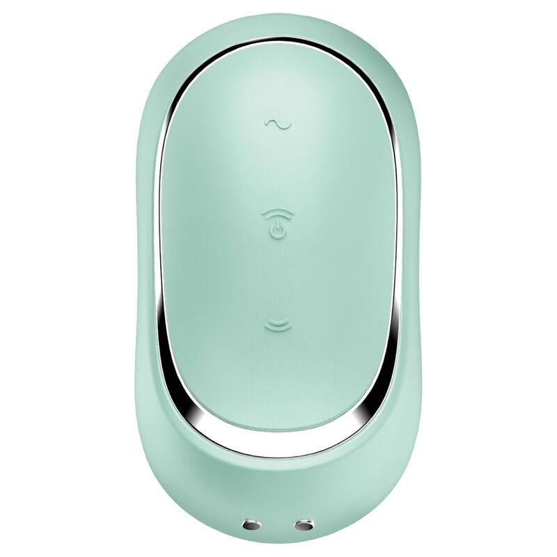 Satisfyer - Pro to Go 2 Doppelter Luftpulsstimulator & Vibrator Grün