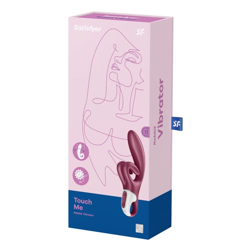 Satisfyer - Touch Me Rabbit Vibration Rot