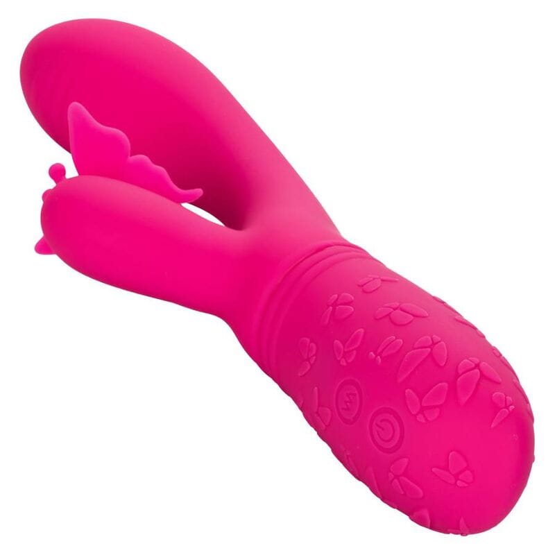 Rabbit-Vibrator Butterfly Kiss Flutter Rosa 9 x 3,25 cm – Ansicht 10