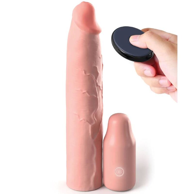 Fantasy x- Tensions - Pipedreams Hülse 22,86 cm + 7,62 cm Steckverbindung Remote Skin