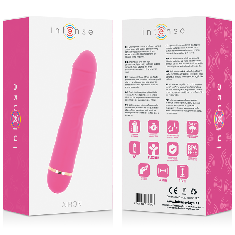 Intense - Airon 20 Geschwindigkeiten Silikon Rosa