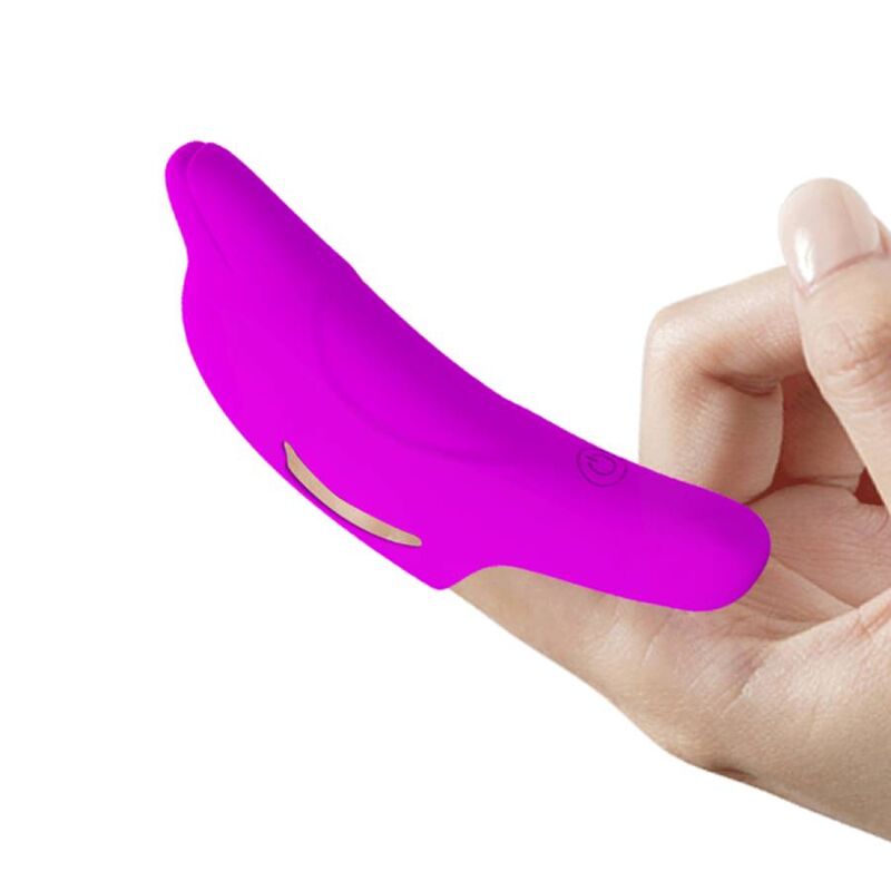 Pretty Love - Delphini Leistungsstarker Lila Fingerstimulator